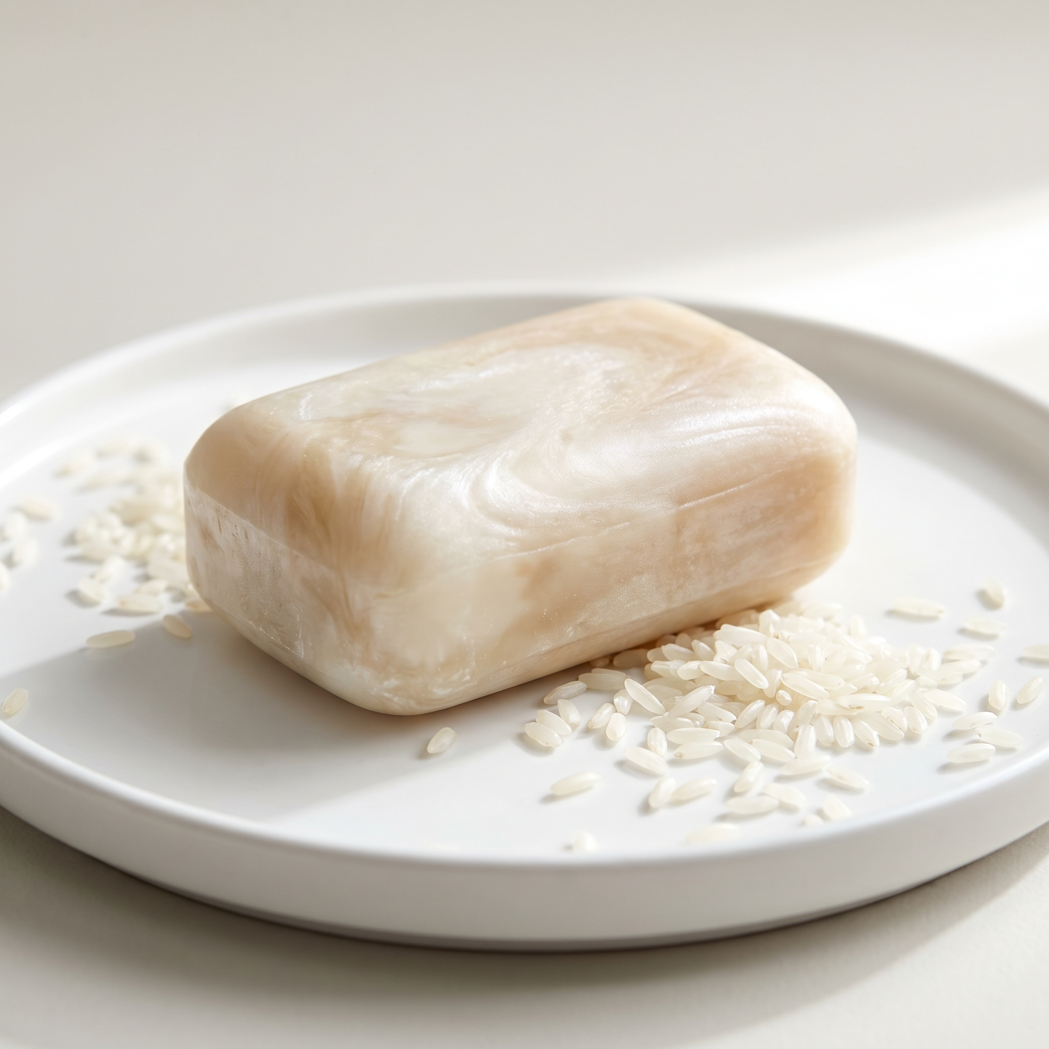 Jabón de arroz para aclarar la piel — Flor de Rita