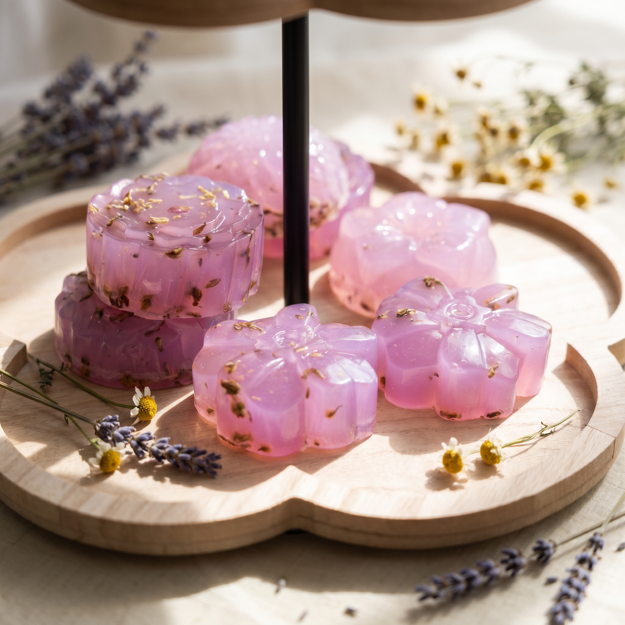 Jabón de lavanda y camomila — Flor de Rita